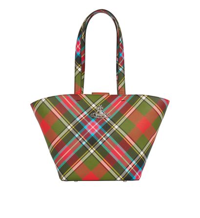 Tartan Johanna Tote, front view